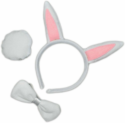 Hasen set haarreif schwanz - hasen,