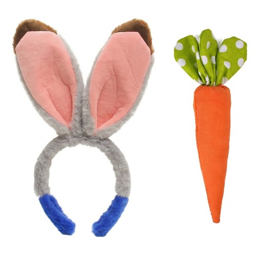 Haarreif 2er set bunny ears - set,