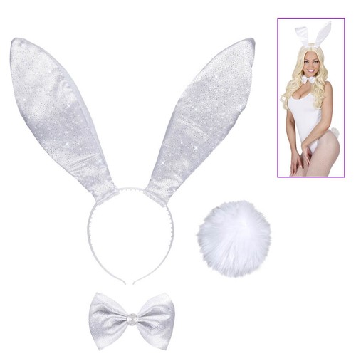Hasen ohren haarreif fliege - hasen,